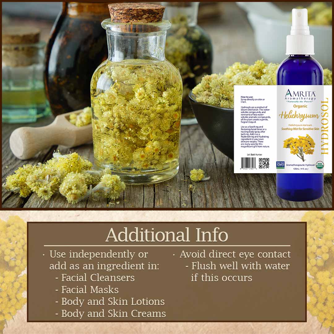 Click here to shop Helichrysum Serotinum Hydrosol